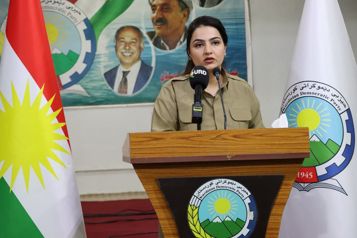 لە بنکەی ناوەندی حیزبی دێموکراتی کوردستان، یادی ڕۆژی ئاڵا و پێشمەرگەی کوردستان بەرز ڕاگیرا