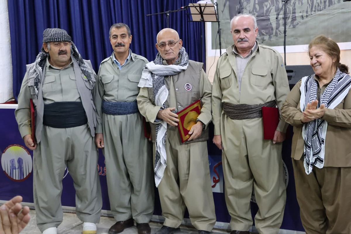 لە بنکەی ناوەندی حیزبی دێموکراتی کوردستان، یادی ڕۆژی ئاڵا و پێشمەرگەی کوردستان بەرز ڕاگیرا